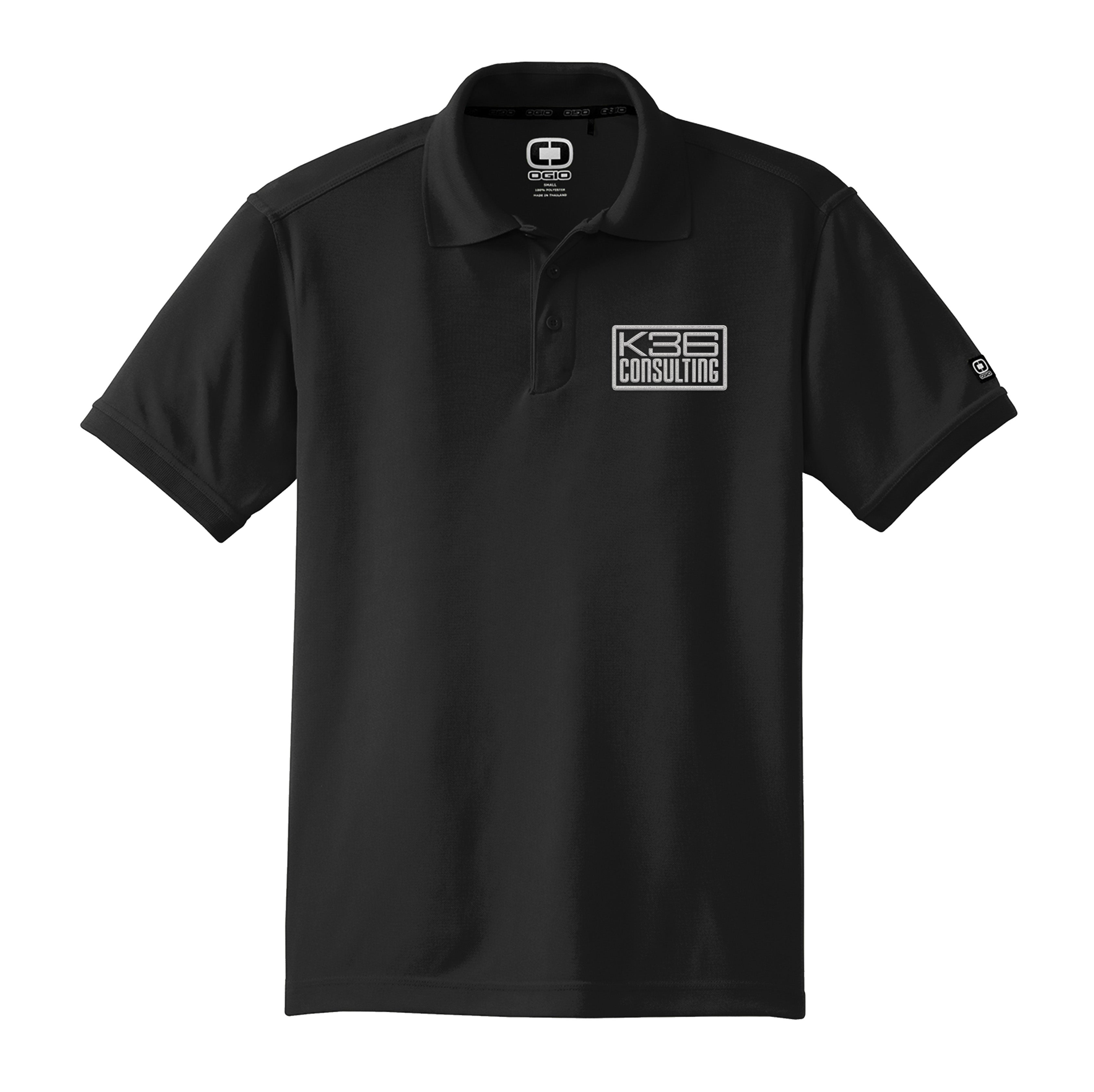 K36 Consulting Logo Embroidered Polo