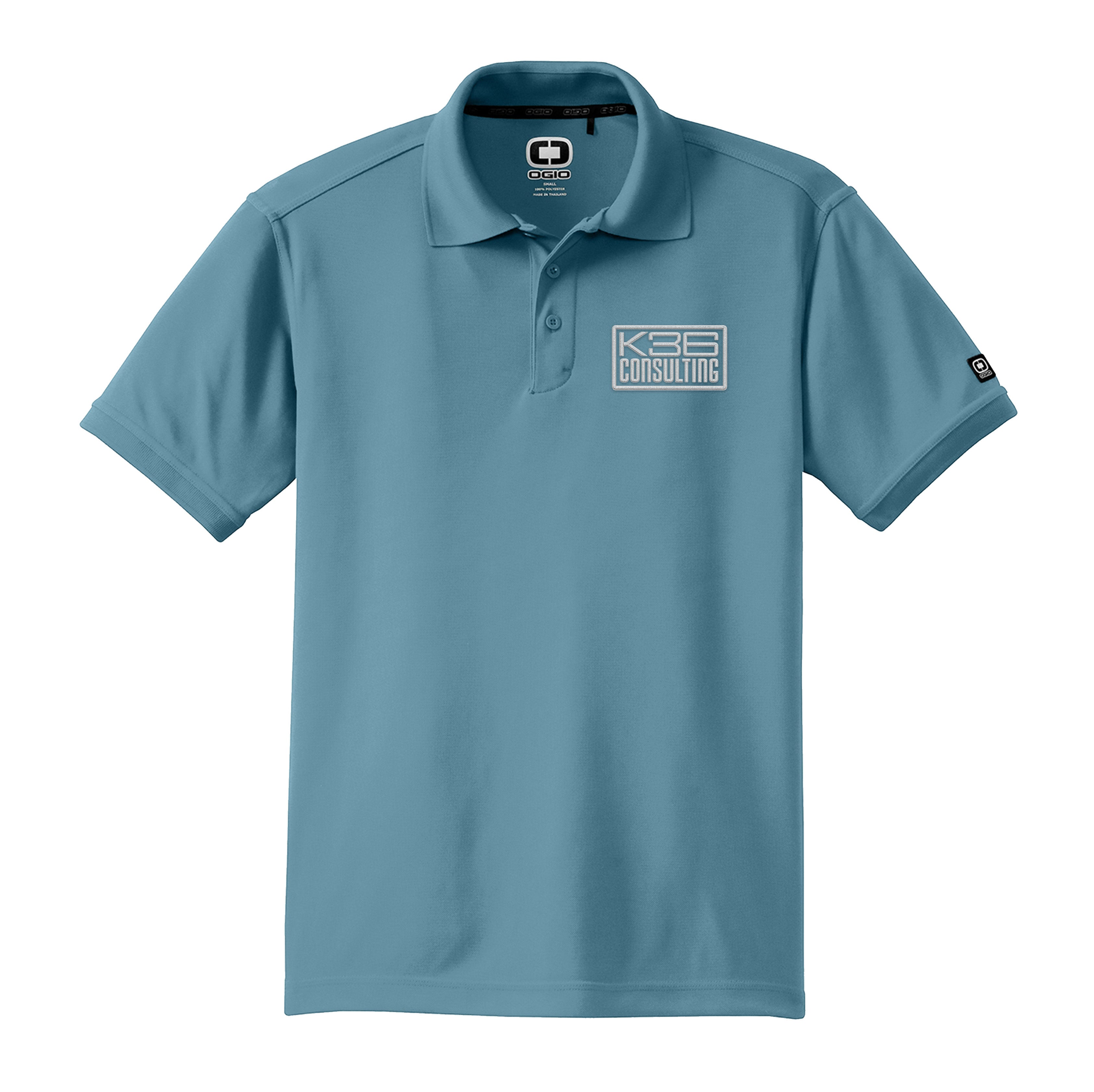 K36 Consulting Logo Embroidered Polo