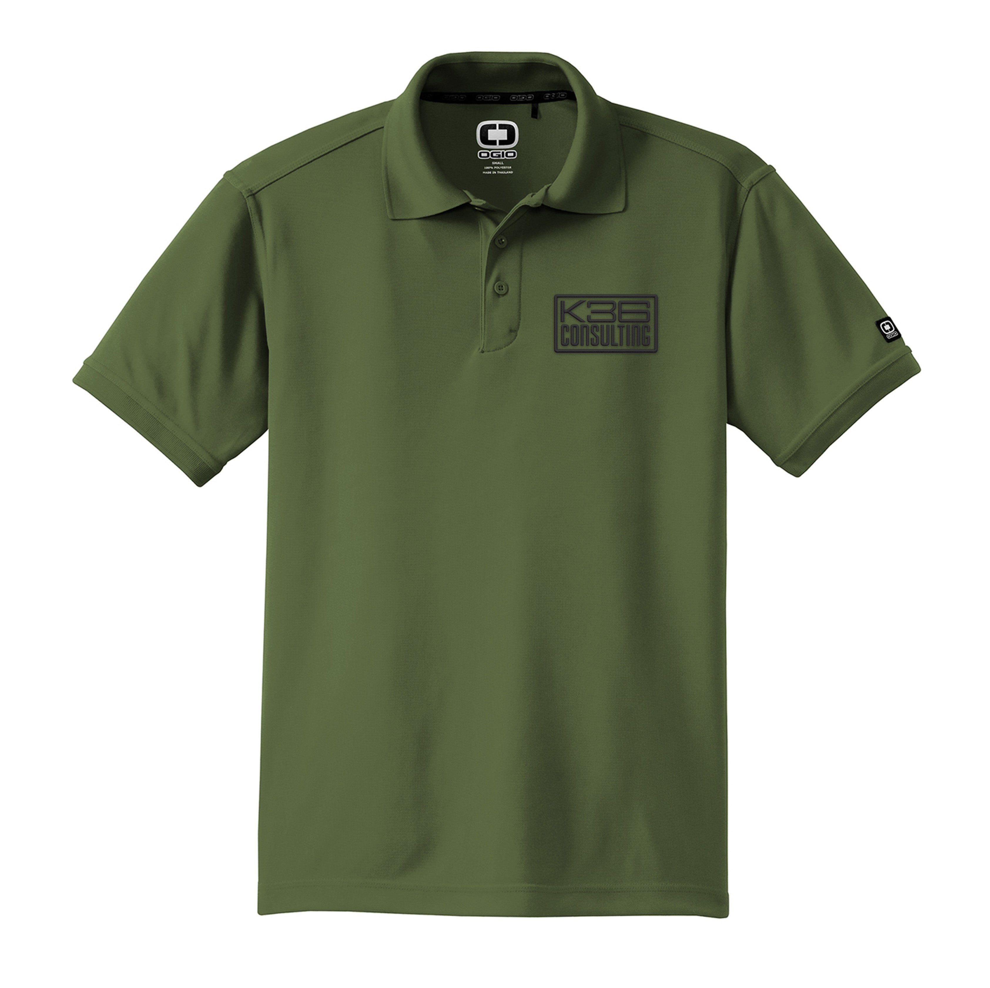 K36 Consulting Logo Embroidered Polo
