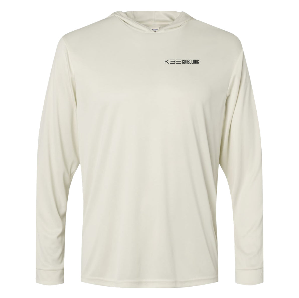 K36 Consulting Logo Performance Hooded Long Sleeve