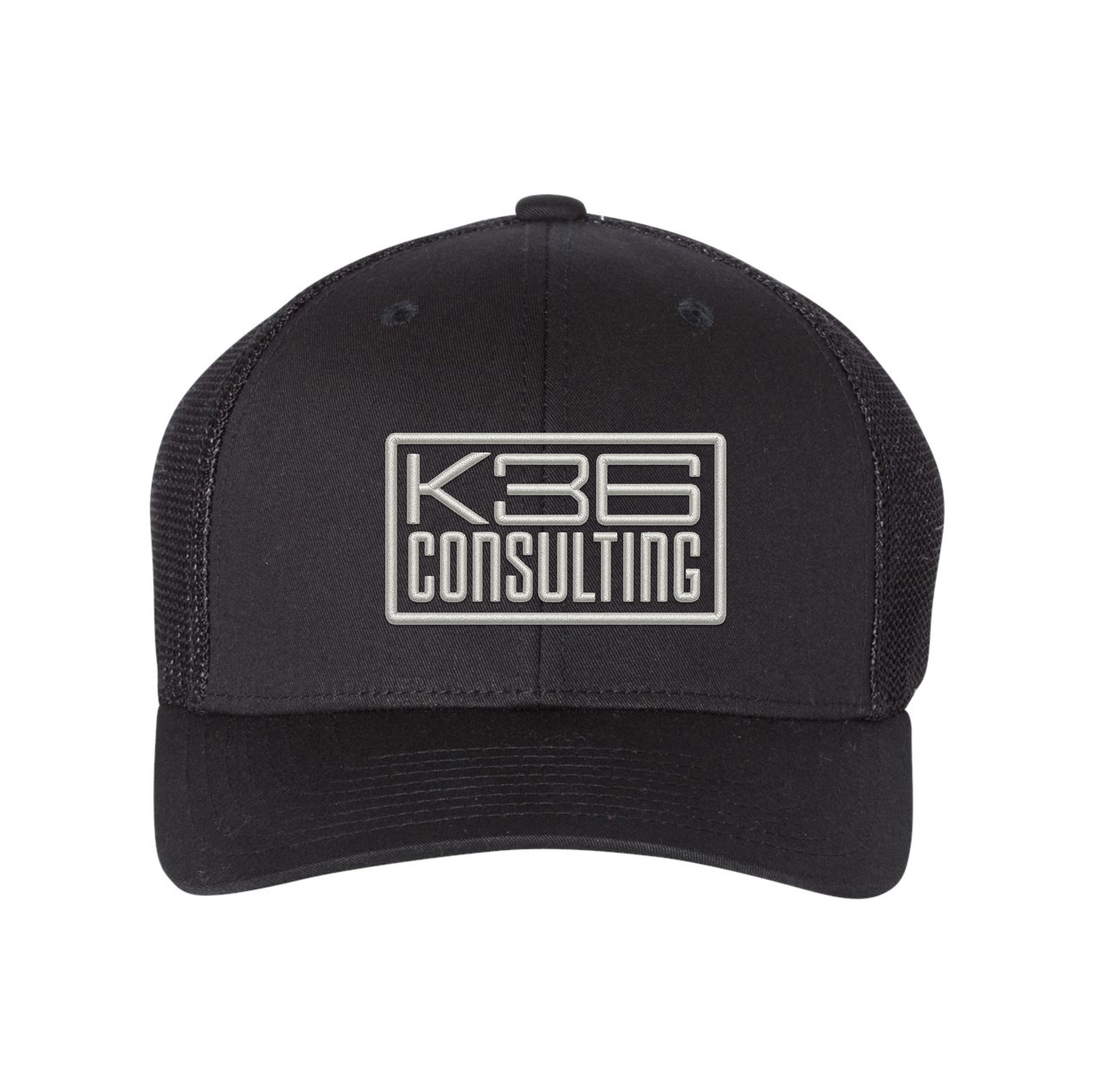 K36 Consulting Logo Embroidered Flex Hat