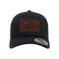 K36 Consulting Logo Leather Patch Trucker Hat