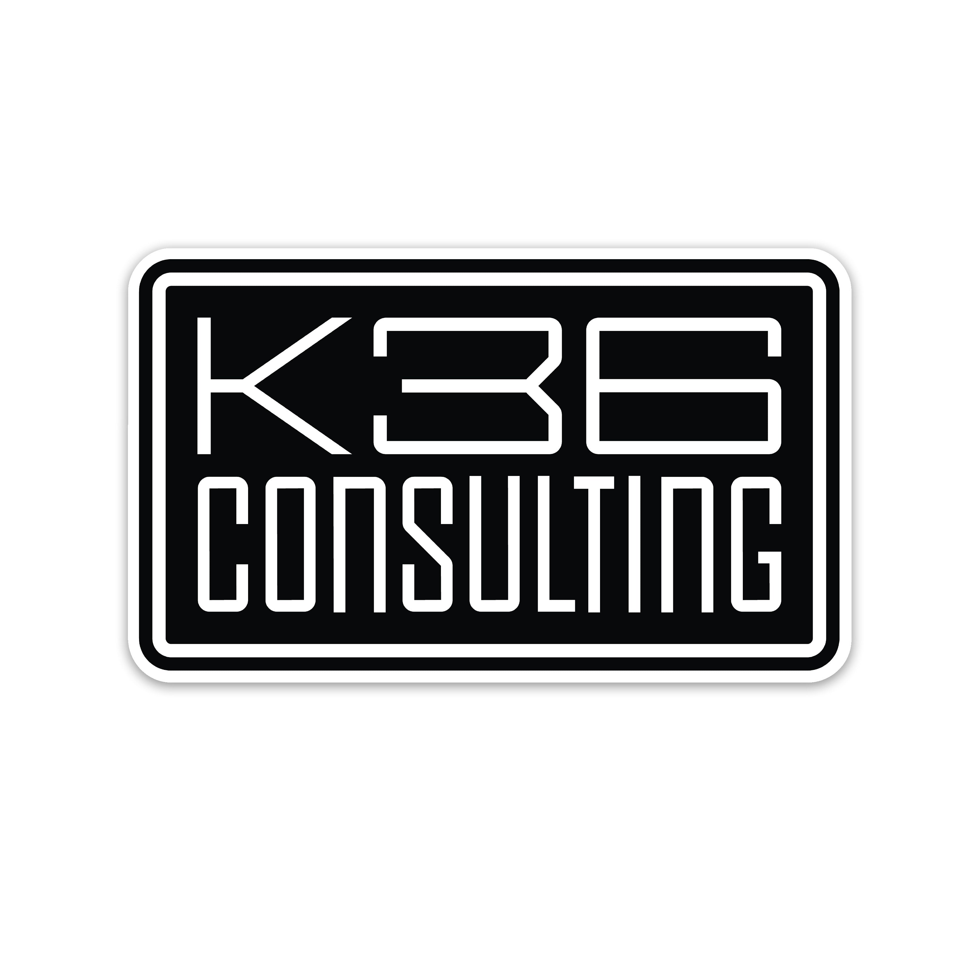 K36 Consulting Logo Sticker